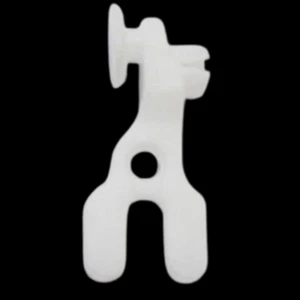 Ganci alianti pista tenda plissettata perfetta Fineline bianco - Foto 1 di 2