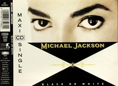 CD Maxi Single Michael Jackson Black Or White TOP - Bild 1 von 3