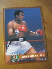 Promo Card - 1993 Legends Sports Magazine #23 Muhammad Ali - Bronze Frame   ZPR2