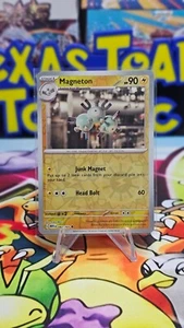 ⚡ Magneton REVERSE HOLO #82/165 GCC Pokémon Confezione Inglese S&V 151 Fresco Nuovo Nuovo Nuovo Nuovo ⚡ - Foto 1 di 2