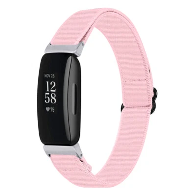 For Fitbit Inspire3 HR 2 Replacement Band Bohemia Woven Nylon Elastic Strap Band - Image 1 of 4
