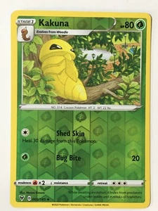 Kakuna 002/185 Reverse Holo Uncommon Vivid Voltage Pokemon Pack Fresh - Picture 1 of 4