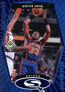 Patrick Ewing New York Knicks 1998-99 Upper Deck Starquest Card SQ-18