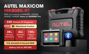 AUTEL MK808K-BT Coche OBD2 Diagnóstico Sistema Completo - Imagen 1 de 8