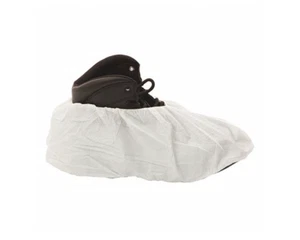 Shoe CoverAnkle, Includes Slip Resistant Sole, White, XL, box of 200 - Picture 1 of 4