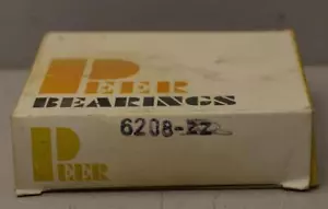 Peer Bearing Model 6208-ZZ ++ NEW ++ - Picture 1 of 1