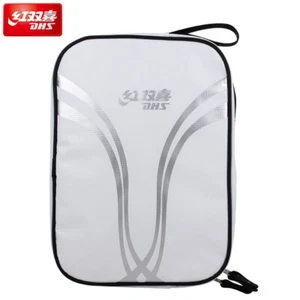 Double Happiness DHS RC531 Table Tennis Racket Bag - White - Picture 1 of 2