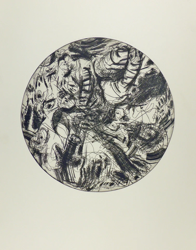 Adolf FROHNER, Körperwelt II - Radierung - Bild 1 von 1