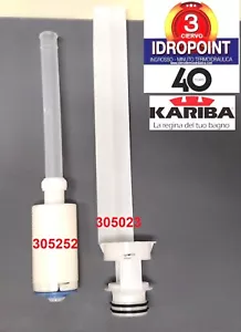 VALVOLA SCARICO KARIBA 305252+PILETTA 305023 PER CASS.INC.MONOLITH (2 O-RING) - Foto 1 di 4