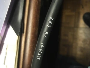 HARLEY DAVIDSON CLUTCH CABLE PN 38639-07, 07A. 07B SOFTAIL         NEW PULL OFF  - Picture 1 of 6