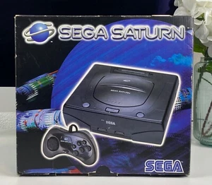 ⭐️ SEGA SATURN KONSOLE  in Verpackung mit SPIEL - Bild 1 von 19