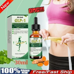 GLP-1 Slimming Health Boost Drops Liquid 30 ml Free SHIPPING - Picture 1 of 19