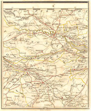SCOTLAND CENTRAL BELT.Glasgow Stirling Livingston Hamilton Falkirk.CARY 1794 map