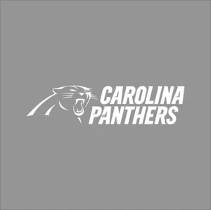 Carolina Panthers #3 logotipo del equipo de la NFL 1 color vinilo calcomanía pegatina ventana coche pared - Imagen 1 de 7