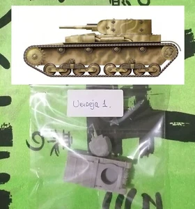Kit maqueta para montar y pintar - Vehículo militar . Verdeja 1 Tank - 1/72 - Imagen 1 de 2