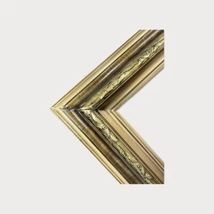 20 x 24 En Stock-Marco de madera estilo vintage tradicional, ORO MÁRMOL, cuadro de madera - Imagen 1 de 11