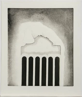 Dieter Pieper/ Diedee Pieper/ Farbradierung/ Worpswede / 1948-2001 - Bild 1 von 3