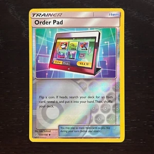 Order Pad 131/156 Pokemon Ultra Prism Sun & Moon Reverse Holo Uncommon LP/MP - Picture 1 of 2