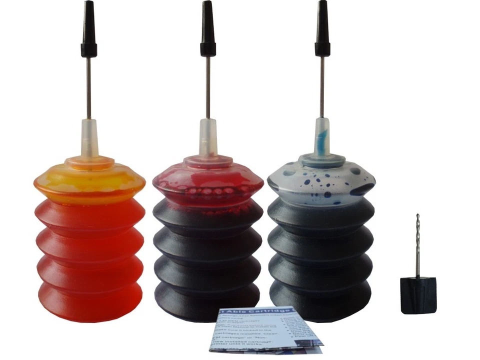 Refill ink kit for Lexmark 2 Z1480 Z1380 X2480 X2580  X3480 X3580 X4580 3X30g C - Image 1 of 1