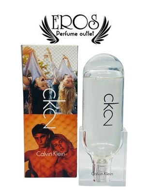 Calvin Klein CK2 3.4 oz Eau De Toilette for Men Spray - Brand New In Box! - Image 1 of 4