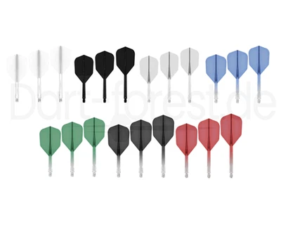 Mission Force 90 No6 Dartflight Shaftsystem Small Standard Flight Shaft Darts