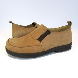 Birkenstock Footprints Tan Nubuck Slip on loafer Shoes Size 5-5.5 US, 36 EU - Picture 1 of 9