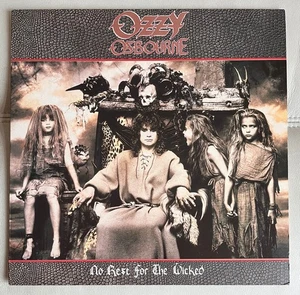 Ozzy Osbourne - No Rest For The Wicked 1st Press Vinyl LP EPC462581-1 EX / EX - Picture 1 of 8