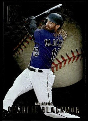 2022 Panini Capstone Charlie Blackmon Colorado Rockies #160 - Image 1 of 2