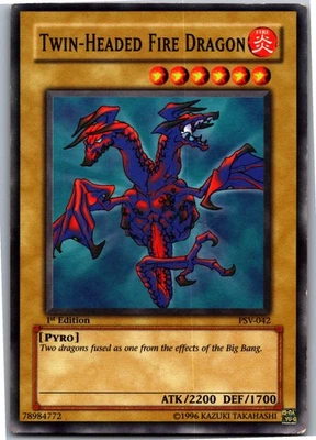 Twin-Headed Fire Dragon Common Pharaoh's Servant PSV-042 HP/DMG - Image 1 of 2