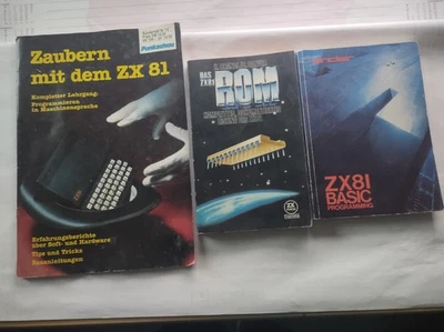 Sinclair ZX81 | BASIC Programmierhandbuch+Das ZX81 ROM+Funkschau Sonderheft Nr14 - Bild 1 von 4