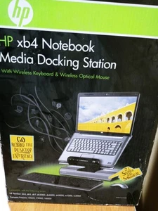 HP xb4 Notebook Media Docking Station NEW in BOX w/ wireless keyboard and mouse - Bild 1 von 7