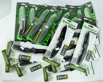 24x Cuchillos de bolsillo plegables de hoja de 3" Remington R30001 Schrade 1084280 y 1084290 Foto 1 de 4