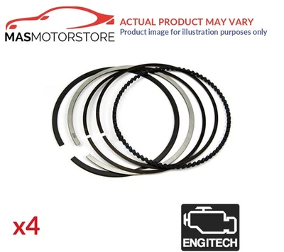ENGINE PISTON RING SET ENGITECH ENT041038 STD 4PCS I NEW OE REPLACEMENT - Image 1 of 4