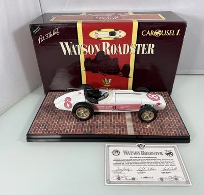 Carousel 1 #4409 Watson Roaster 1:18 Scale 1956 Indy 500 Winner #8 Flaherty/Zink - Image 1 of 4