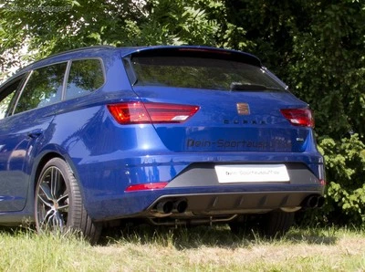 Impianto Completo Ulter Da OPF Ø76Mm Seat Leon ST Cupra 4Drive Ogni 2X76Mm Nero - Immagine 1 di 4