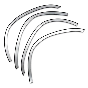 Polished Wheel Well Accent Trim 4pcs (fits: 2021-2023 Chevrolet Tahoe) - Picture 1 of 4