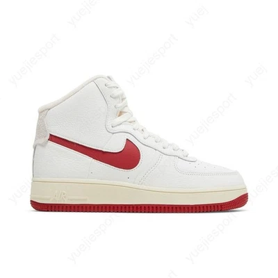 Nike Wmns Air Force 1 High Sculpt Blanco Gimnasio Rojo DC3590-100 Foto 1 de 4