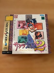 Sakura Wars 2 Sega Saturn Game Complete Used 1998 Japan