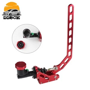 Red Long Arm Aluminum Drift Hydro E-Brake Racing Hydraulic Handbrake Gear Kit - Picture 1 of 6