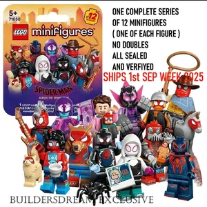 LEGO 71050 Minifigures Spider-man Across the Spider Verse Complete Series of 12 - Picture 1 of 10