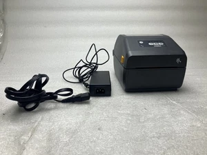 Zebra ZD421 USB 203dpi Bluetooth Termotransferowa drukarka etykiet UŻYWANA I FUNKCJA PWR - Zdjęcie 1 z 9