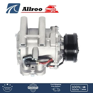 AC A/C Compressor And Clutch 637561 Fit For 2002 2003 2004-09 GMC Envoy 4.2L l6 - Picture 1 of 10