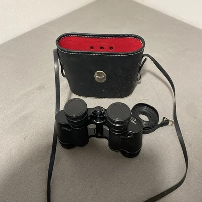   , coated optics binoculars 8x30 with case and strap - Image 1 of 4