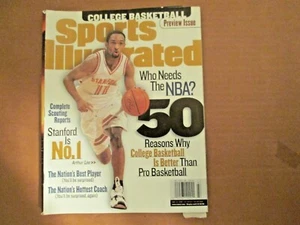 1998 Sports Illustrated College Basketball w/Arthur Lee Stanford Cardinals - Picture 1 of 1