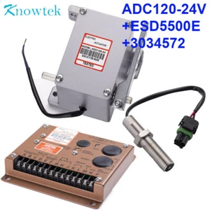 24V Actuator ADC120-24V/ADC120-24 +Speed controller ESD5500E +Pickup 3034572 - Picture 1 of 9