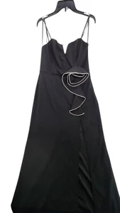 Speechless Trendy Strapless Ruffled Dress Black Plus Size 1X D229 - Picture 1 of 5