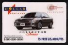 15m Dollar Rent-A-Car : Dodge Intrepid Automobile Échantillon Téléphone Carte