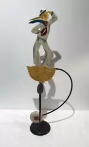 Escultura metálica péndulo equilibrio marinero aspecto - Imagen 1 de 8