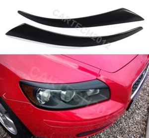 Scheinwerfer Augenbraue Augenlidabdeckung VOLVO S40 V50, 2004-2012, 2 Stück, ABS KUNSTSTOFF - Bild 1 von 6
