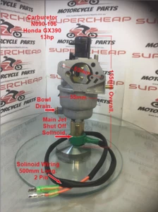Carburettor, N090-106, 27mm, Honda GX 390, 13hp, Generators, Pumps. - Picture 1 of 4